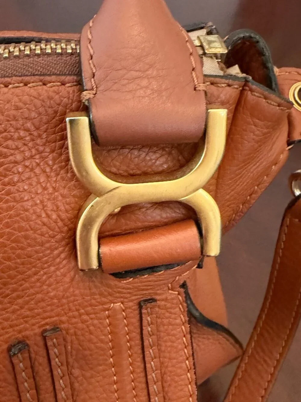 Chloe Marcie Medium Satchel - Double Carry